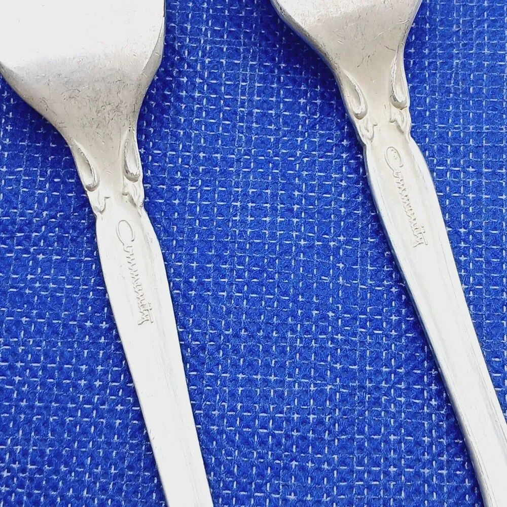 Oneida Community SILVER ARTISTRY Set 4 Dinner Fork Silverplate Flatware VTG